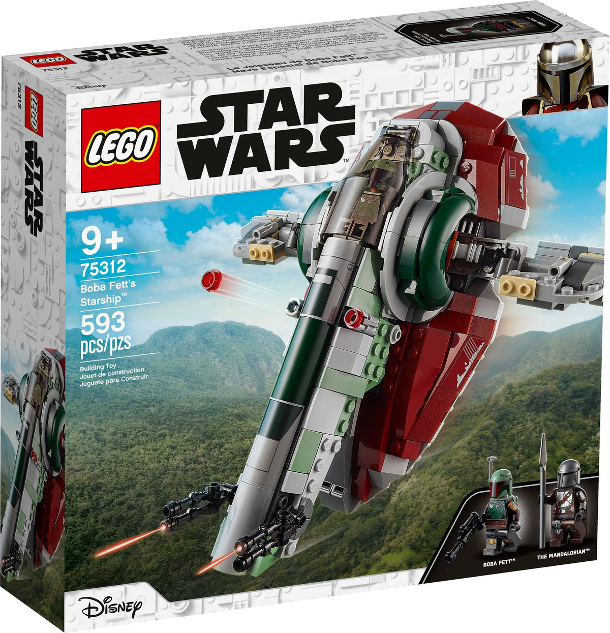 LEGO Star Wars 75312 Boba Fetts Starship