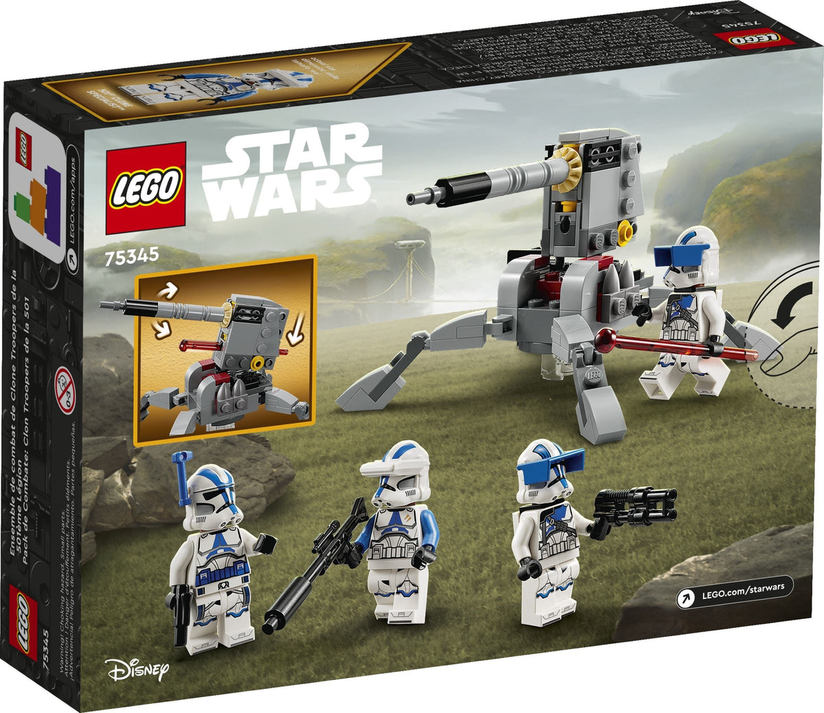 LEGO Star Wars 75345 501st Clone Troopers Battle Pack