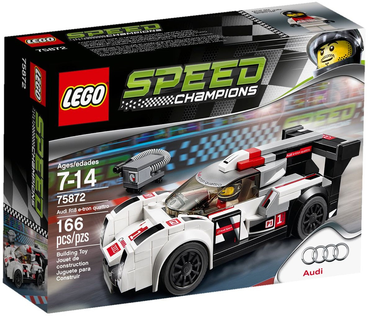 LEGO Speed Champions 75872 Audi R18 e-tron quattro