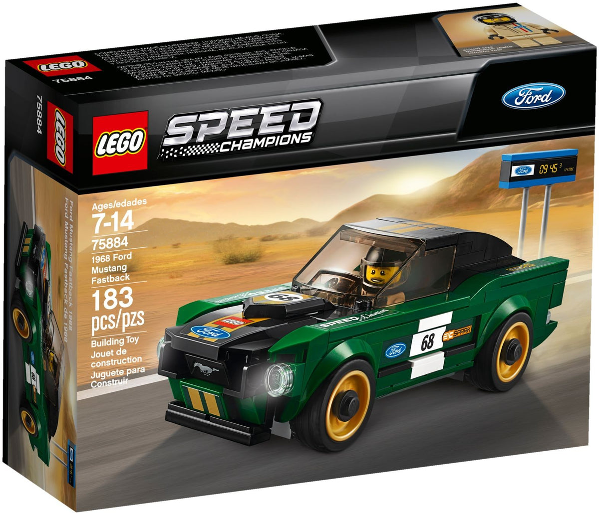 LEGO Speed Champions 75884 1968 Ford Mustang Fastback