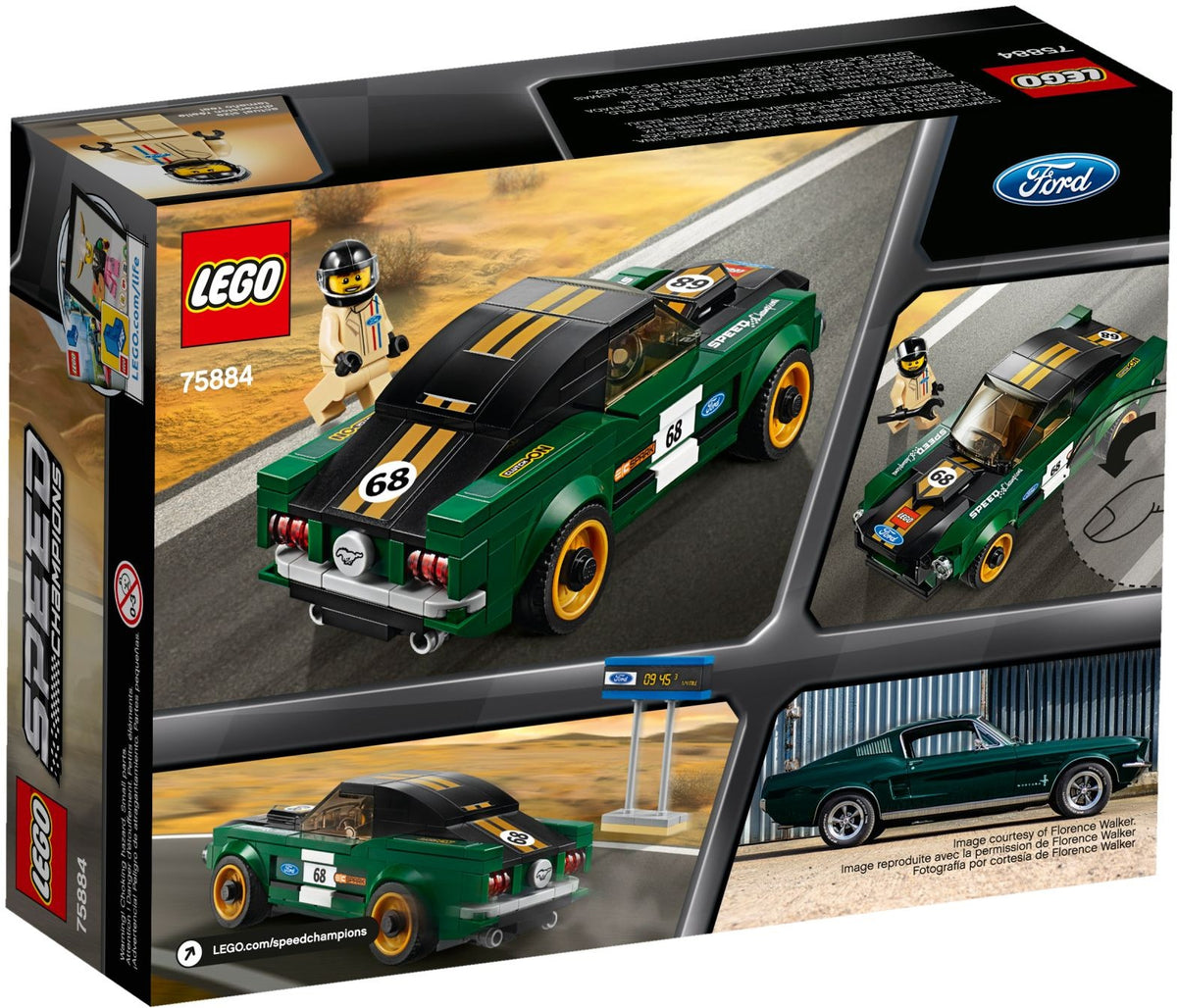 LEGO Speed Champions 75884 1968 Ford Mustang Fastback