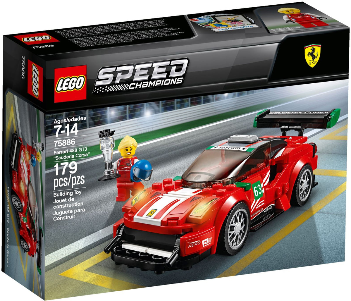 LEGO Speed Champions 75886 Ferrari 488 GT3 Scuderia Corsa