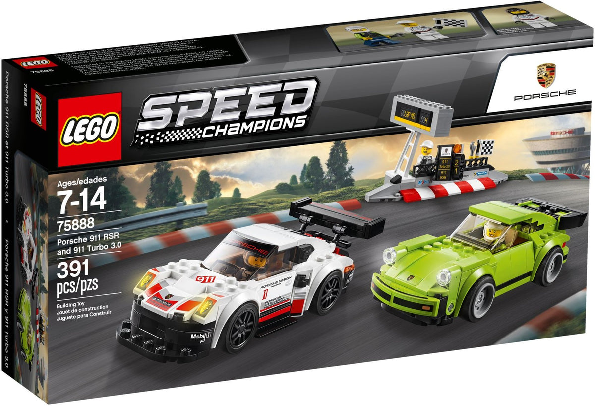 LEGO Speed Champions 75888 Porsche 911 RSR und 911 Turbo 3.0