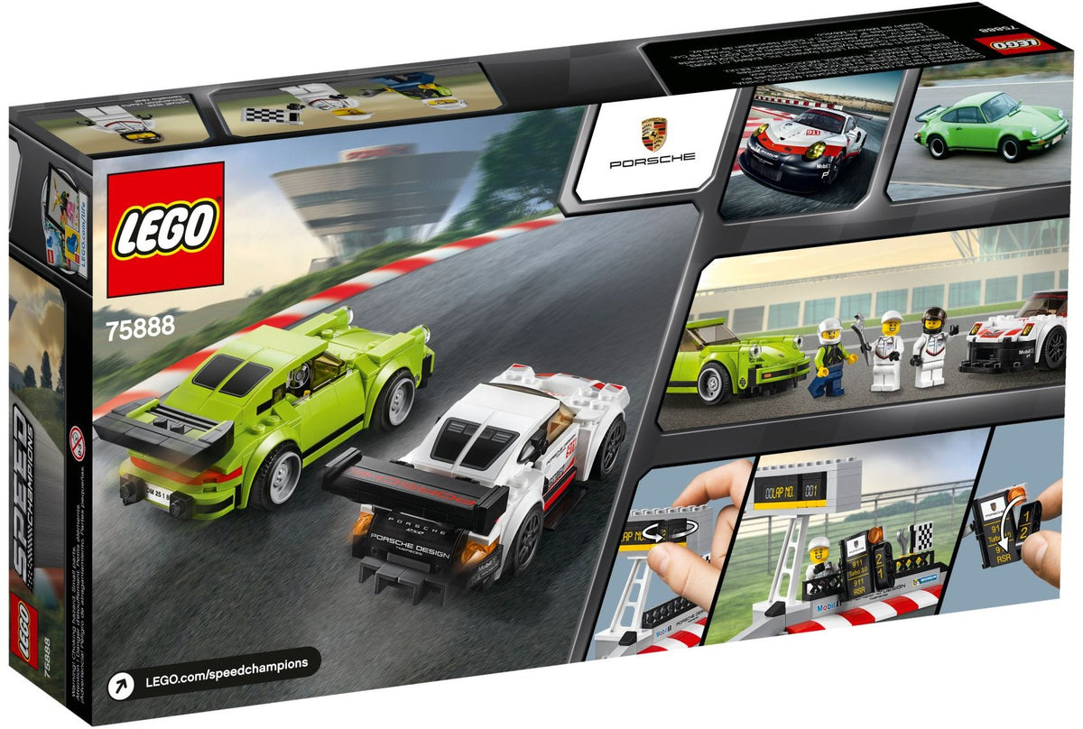 LEGO Speed Champions 75888 Porsche 911 RSR und 911 Turbo 3.0