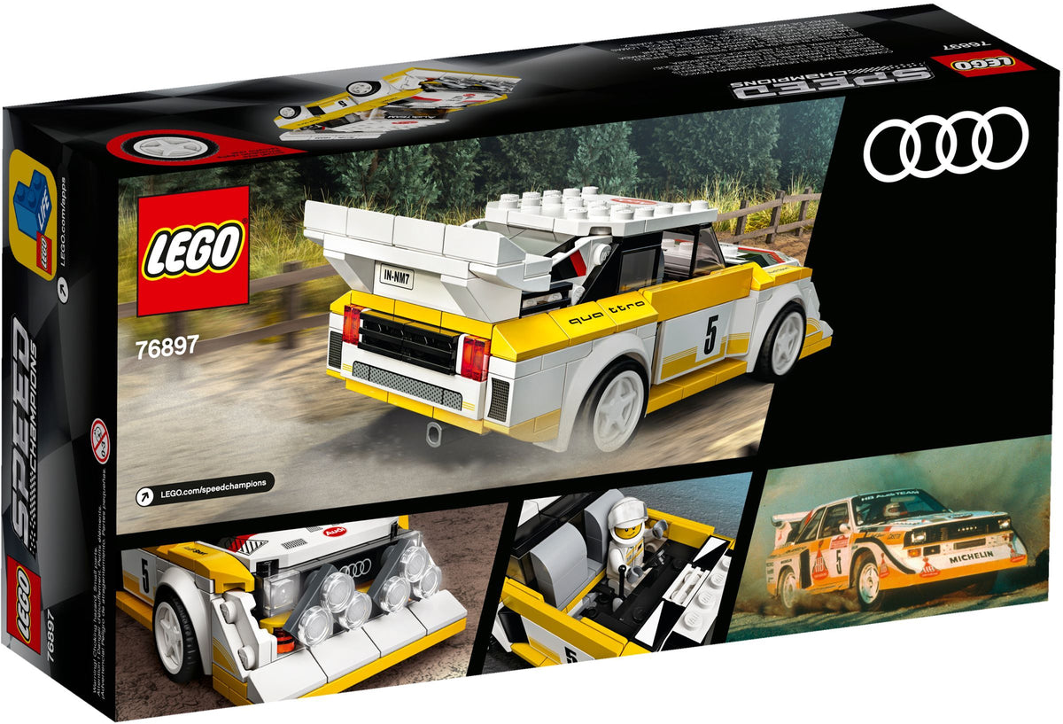 LEGO Speed Champions 76897 1985 Audi Sport quattro S1