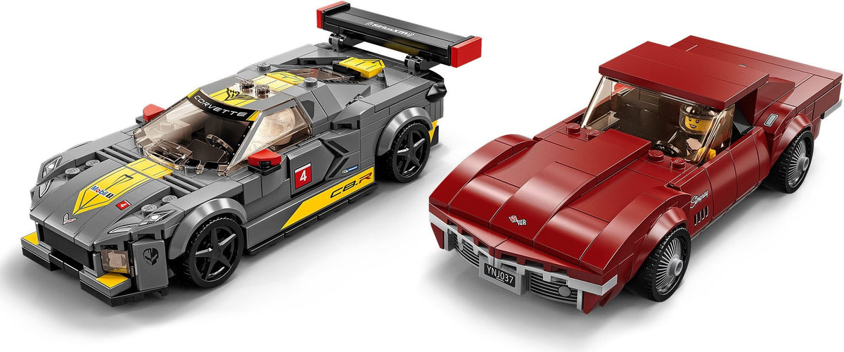 LEGO Speed Champions 76903 Chevrolet Corvette C8.R &amp; 1968 Chevrolet Corvette