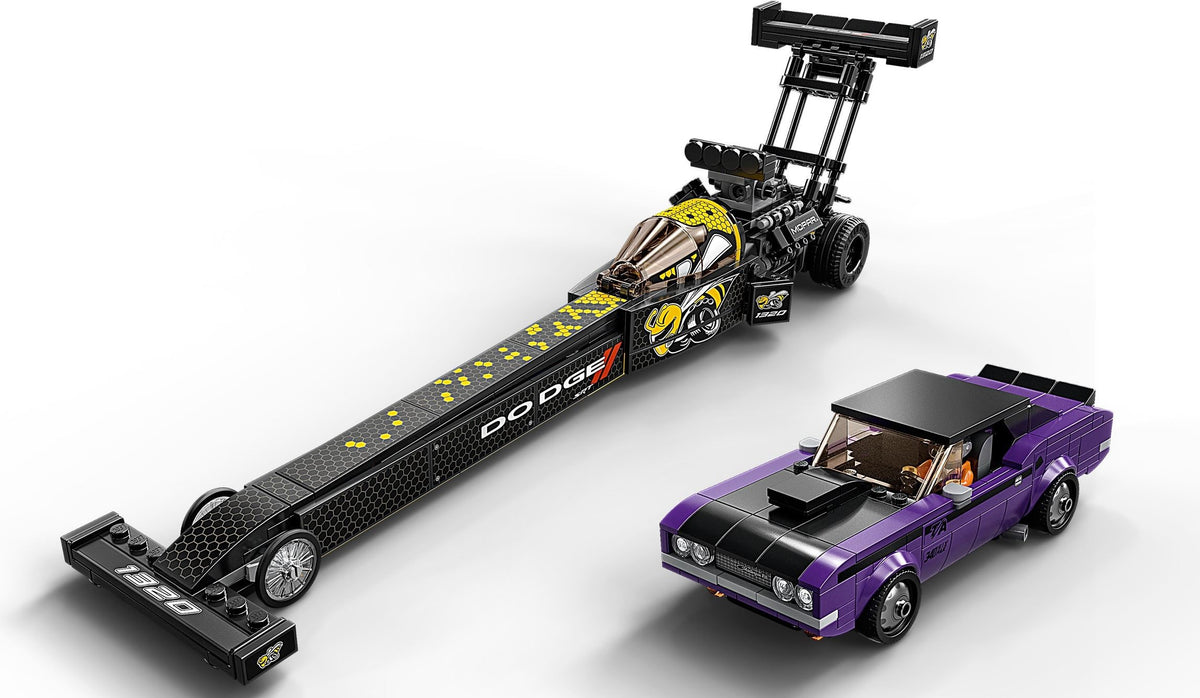 LEGO Speed Champions 76904 Mopar Dodge//SRT Dragster &amp; 1970 Dodge Challenger