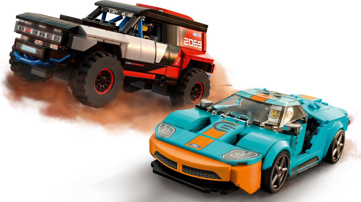 LEGO Speed Champions 76905 Ford GT Heritage Edition und Bronco R