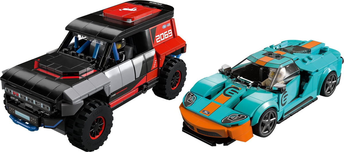 LEGO Speed Champions 76905 Ford GT Heritage Edition und Bronco R