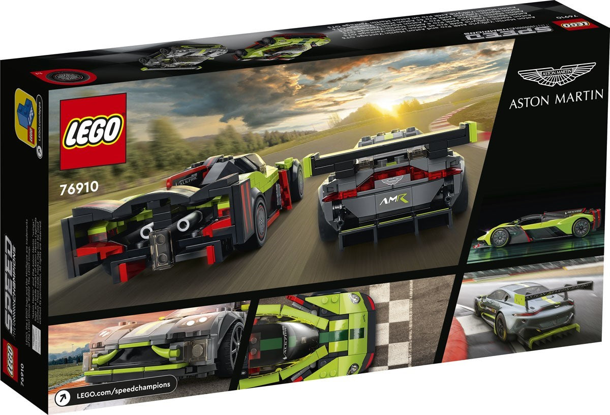 LEGO Speed Champions 76910 Aston Martin Valkyrie AMR Pro &amp; Aston Martin Vantage GT3